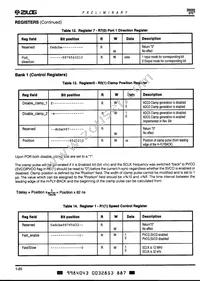 Z8930112PSG Datasheet Page 20