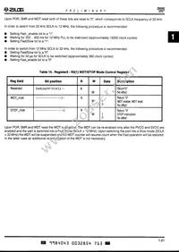 Z8930112PSG Datasheet Page 21