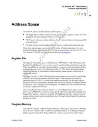 Z8F0113SB005SC Datasheet Page 23