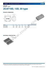 ZCAT20D-BK Datasheet Page 15