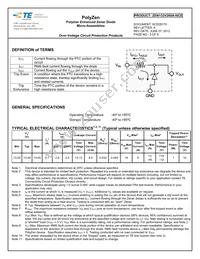 ZEN132V260A16CE Datasheet Page 3