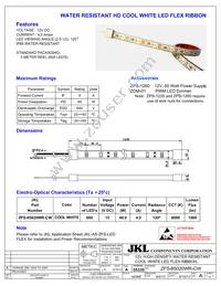 ZFS-85020WR-WW Datasheet Cover