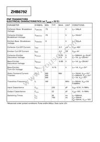 ZHB6792TC Datasheet Page 4