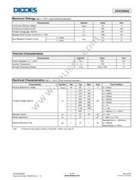 ZHCS506QTA Datasheet Page 2