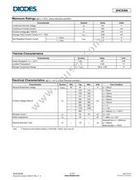 ZHCS506TC Datasheet Page 2