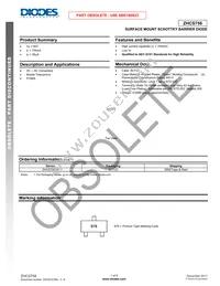 ZHCS756TA Datasheet Cover