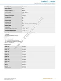 ZL2-E2415 Datasheet Page 3