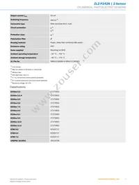ZL2-P2428 Datasheet Page 3