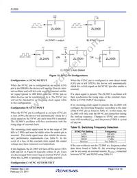 ZL2005ALNFT Datasheet Page 19