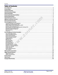 ZL2102ALAFTK Datasheet Page 2