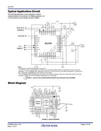 ZL2103ALAF Datasheet Page 2