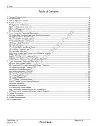 ZL2105ALNF Datasheet Page 2