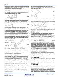 ZL2106ALCNTK Datasheet Page 17