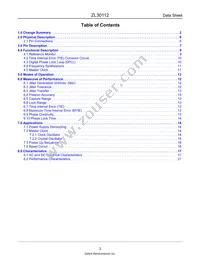 ZL30112LDG1 Datasheet Page 3