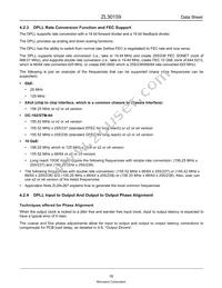 ZL30159GGG20037 Datasheet Page 16