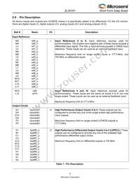ZL30161GDG2003V Datasheet Page 3