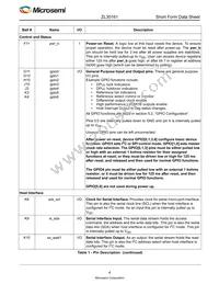 ZL30161GDG2003V Datasheet Page 4