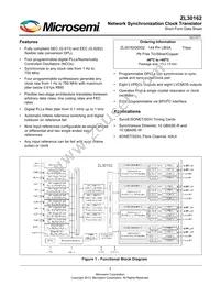 ZL30162GDG2003L Datasheet Cover