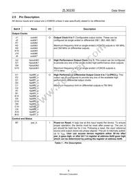 ZL30230GGG20038 Datasheet Page 9