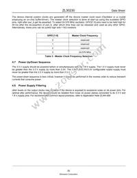 ZL30230GGG20038 Datasheet Page 20