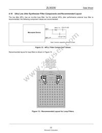 ZL30230GGG20038 Datasheet Page 22