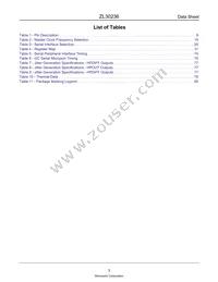 ZL30236GGG2003D Datasheet Page 3