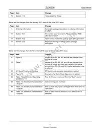 ZL30236GGG2003D Datasheet Page 7