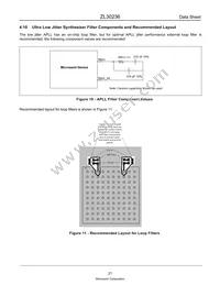 ZL30236GGG2003D Datasheet Page 21