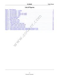 ZL30240LDF1 Datasheet Page 3