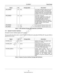 ZL30301GAG Datasheet Page 20