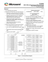 ZL30363GDG2003Y Datasheet Cover