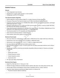 ZL30364GDG2003P Datasheet Page 2