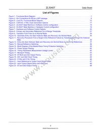 ZL30407QCG1 Datasheet Page 4