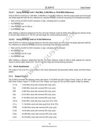 ZL30410QCG1 Datasheet Page 12