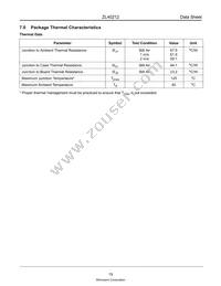 ZL40212LDG1 Datasheet Page 19