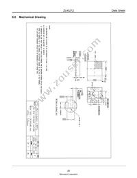 ZL40212LDG1 Datasheet Page 20