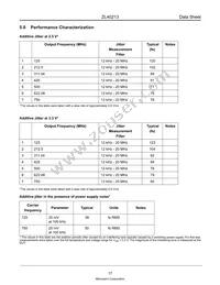 ZL40213LDF1 Datasheet Page 17
