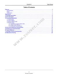 ZL40214LDF1 Datasheet Page 2