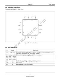 ZL40214LDF1 Datasheet Page 4