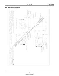 ZL40216LDG1 Datasheet Page 21