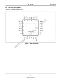 ZL40218LDG1 Datasheet Page 4