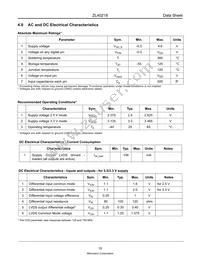 ZL40218LDG1 Datasheet Page 16