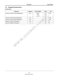 ZL40218LDG1 Datasheet Page 20