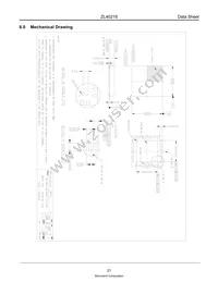 ZL40218LDG1 Datasheet Page 21