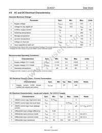 ZL40221LDG1 Datasheet Page 17