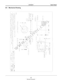 ZL40221LDG1 Datasheet Page 22