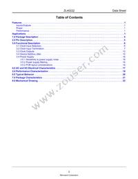 ZL40222LDF1 Datasheet Page 2