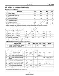 ZL40222LDF1 Datasheet Page 17