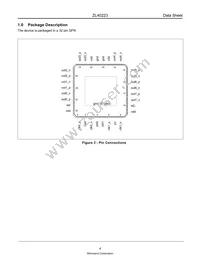 ZL40223LDF1 Datasheet Page 4