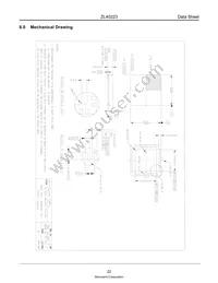 ZL40223LDF1 Datasheet Page 22